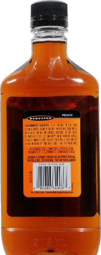 DeKuyper Peachtree Schnapps Liqueur Perspective: back