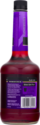 DeKuyper Sloe Gin Perspective: back