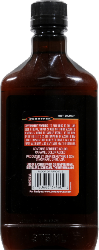 DeKuyper Hot Damn! Cinnamon Schnapps 100 Proof Liqueur Perspective: back