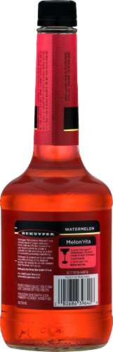 DeKuyper Watermelon Pucker Liqueur Perspective: back
