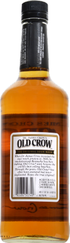 Old Crow Kentucky Straight Bourbon Whiskey Perspective: back