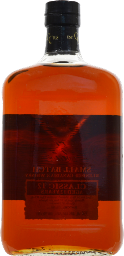Canadian Club Small Batch Classic 12 Year Blended Canadian Whisky Perspective: back
