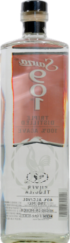 Sauza 901 Silver Tequila Perspective: back