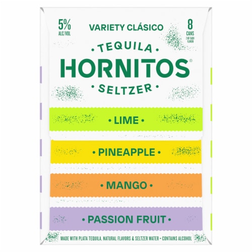 Hornitos Seltzer Hard Seltzer Variety Pack, 8 cans / 12 fl oz Fry’s Food Stores