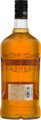 Cruzan Aged Dark Rum Perspective: back