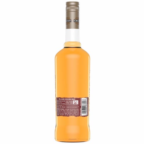 Cruzan Island Spiced Rum 750 ml Perspective: back
