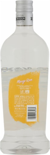 Cruzan Mango Rum Perspective: back