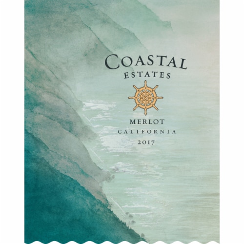 Bv Coastal Estates Merlot California Red Wine Perspective: back