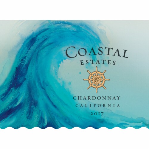 Bv Coastal Estates Chardonnay California White Wine Perspective: back