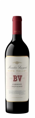 Beaulieu Vineyard Cabernet Sauvignon Napa Valley Red Wine Perspective: back