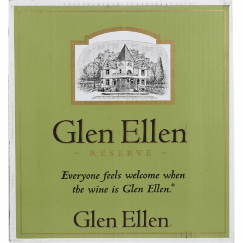 Glen Ellen Merlot California Red Wine Perspective: back