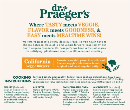 Dr. Praeger's® California Veggie Burgers®