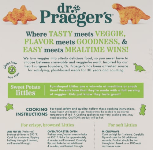 Dr. Praeger's® Sweet Potato Littles® Perspective: back