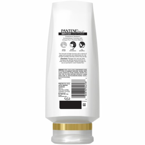 Pantene Pro-V Smooth & Sleek Conditioner Perspective: back