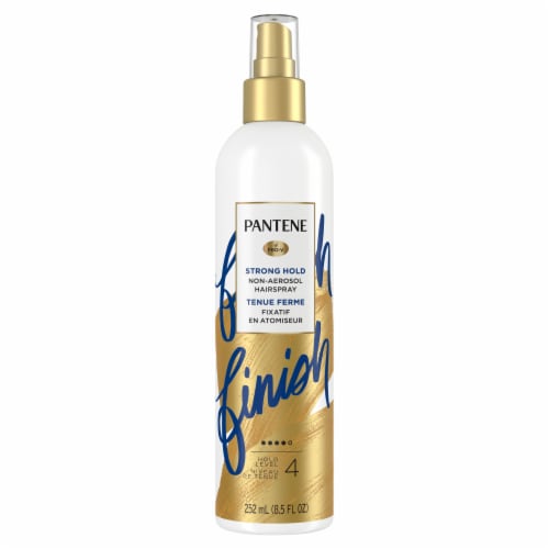 PANTENE Pro-V Strong Hold Non Aerosol Level 4 Hairspray Perspective: back