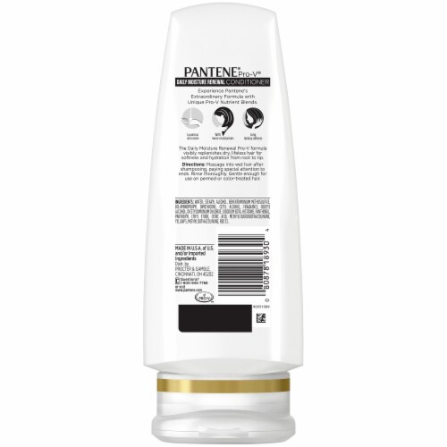 Pantene Pro-V Daily Moisture Renewal Shampoo and Conditioner Bundle Perspective: back