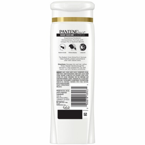 Pantene Pro-V Radiant Color Shine Shampoo and Conditioner Pack Perspective: back