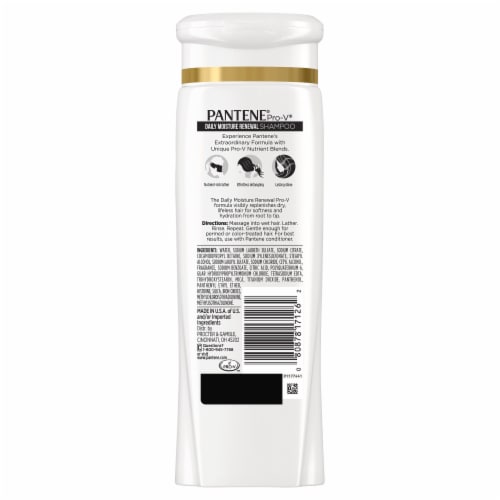 Pantene Pro-V Daily Moisture Renewal Shampoo Perspective: back