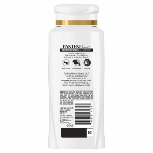 Pantene Pro-V Daily Moisture Renewal Shampoo Perspective: back
