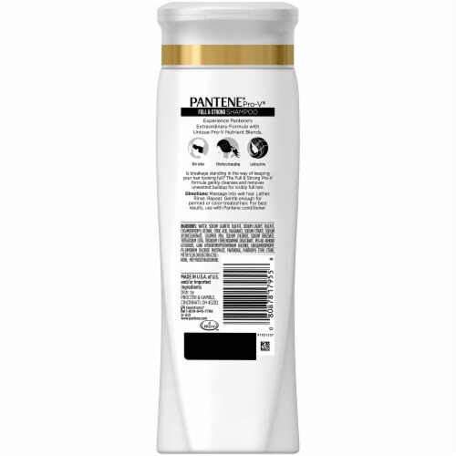 Pantene Pro-V Full & Strong DreamCare Shampoo Perspective: back