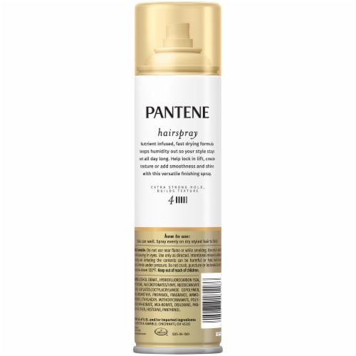 Pantene Pro-V Level 4 Extra Strong Hold Texture-Building Hairspray Perspective: back