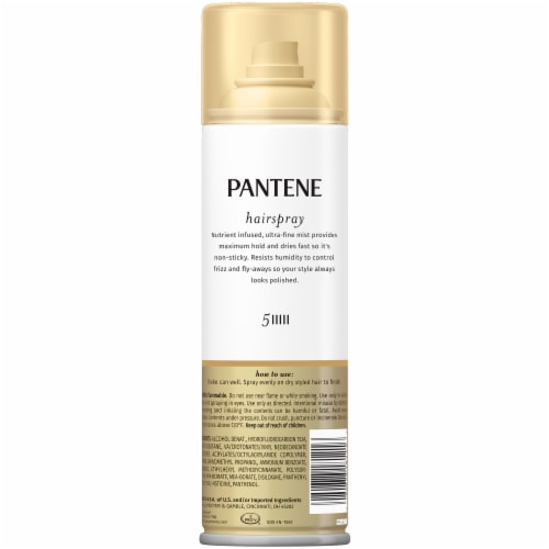 Pantene Pro-V Level 5 Maximum Hold Hairspray for Maximum Hold Texture and Finish Perspective: back
