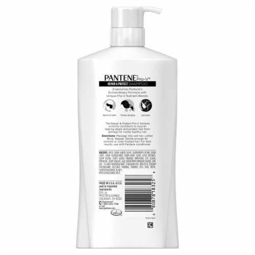 Pantene Pro-V Repair & Protect Shampoo Perspective: back