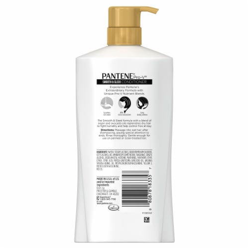 Pantene Pro-V Smooth & Sleek Conditioner Perspective: back