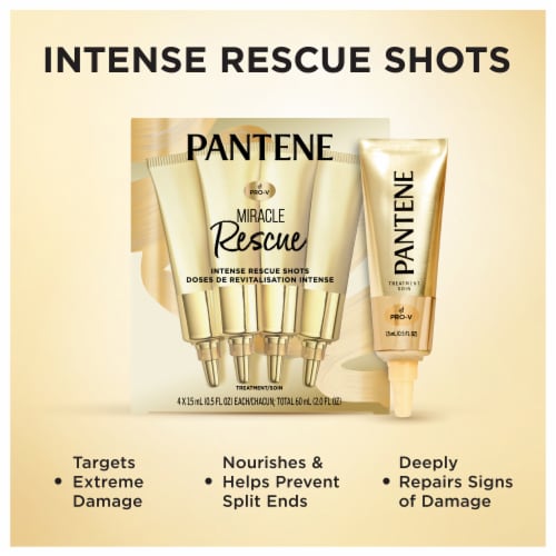 Pantene Pro-V Miracle Rescue Intense Rescue Shots Perspective: back
