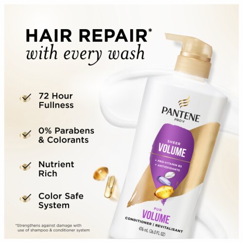 Pantene Pro-V Volume & Body Conditioner Perspective: back