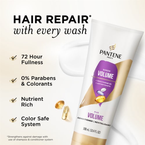 Pantene Volumizing Conditioner Perspective: back