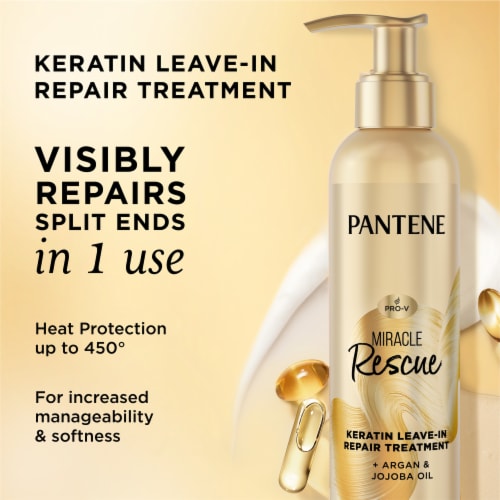 Pantene Miracle Rescue Keratin Leave-In Repair Treatment Perspective: back