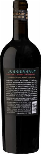 Juggernaut Hillside Cabernet Sauvignon Red Wine Perspective: back