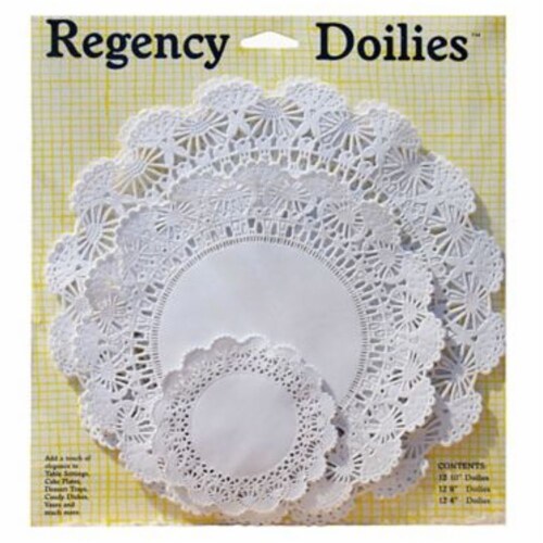 Regency™ Paper Doilies - White Perspective: back
