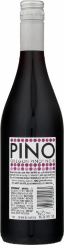 PINO Oregon Pinot Noir Perspective: back
