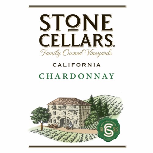 Stone Cellars Chardonnay California White Wine Perspective: back