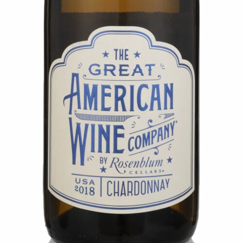The Great American Wine Co Chardonnay White Wine Perspective: back