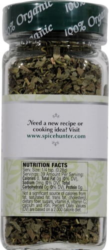 The Spice Hunter® Organic Italian Seasoning Perspective: back
