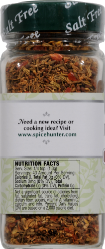 The Spice Hunter® Jamaican Jerk Seasoning Perspective: back