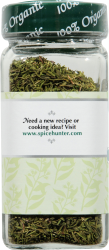 The Spice Hunter Organic Thyme Perspective: back