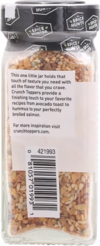The Spice Hunter® Crunch Toppers Roasted Onion & Garlic Seasoning Perspective: back