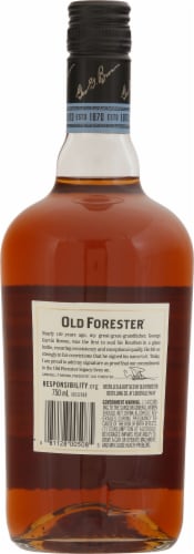 Old Forester® Kentucky Straight Bourbon Whisky Perspective: back