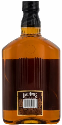 Early Times Kentucky Whisky Perspective: back