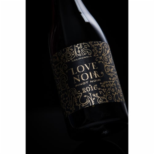 Love Noir Pinot Noir California Red Wine Perspective: back
