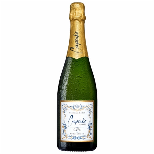 Cupcake Vineyards Extra Dry Cava Spain Sparkling Wine Perspective: back