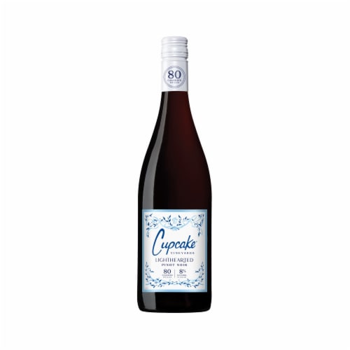Cupcake Lighthearted Pinot Noir California Red Wine Perspective: back