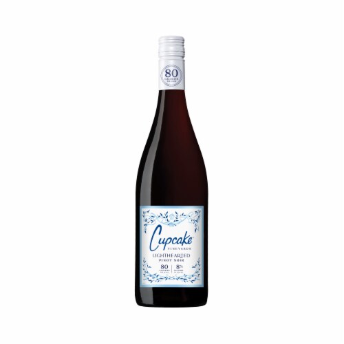 Cupcake Lighthearted Pinot Noir California Red Wine Perspective: back
