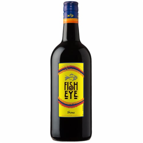 Fish Eye Shiraz Australia Red Wine Perspective: back