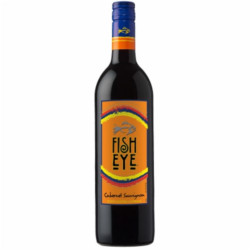 Fish Eye Cabernet Sauvignon Australia Red Wine Perspective: back