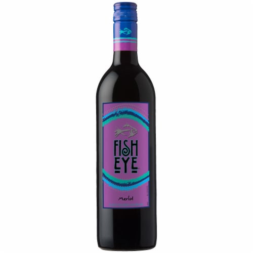 Fish Eye Merlot Australia Red Wine Perspective: back